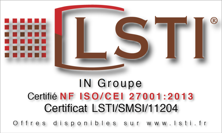 Certificat ISO 27001
